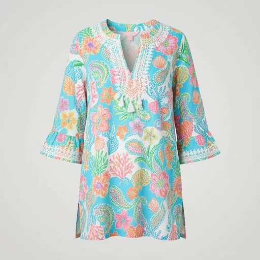 Lilly Pulitzer Shay Swimsuit Tunic Cover-Up